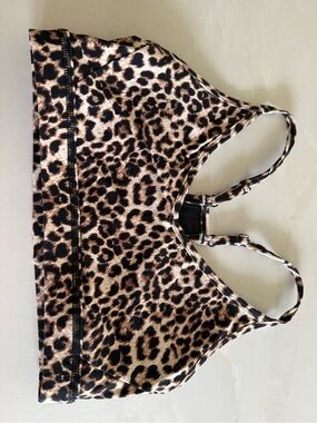 Zyia Brilliant Leopard Print Sports Bra
